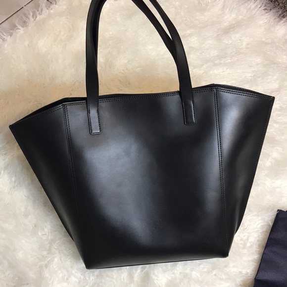 NWT Lucky Brand Black Maya Large Studded Tote - Picture 6 of 8